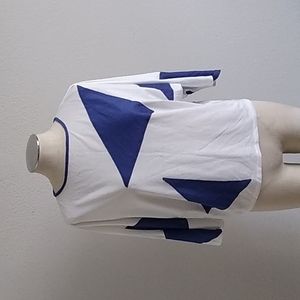 Vtg 80s Batwing top.szM